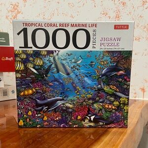 TUTTLE Tropical Coral Reef Marine Life - 1000 Piece Puzzle